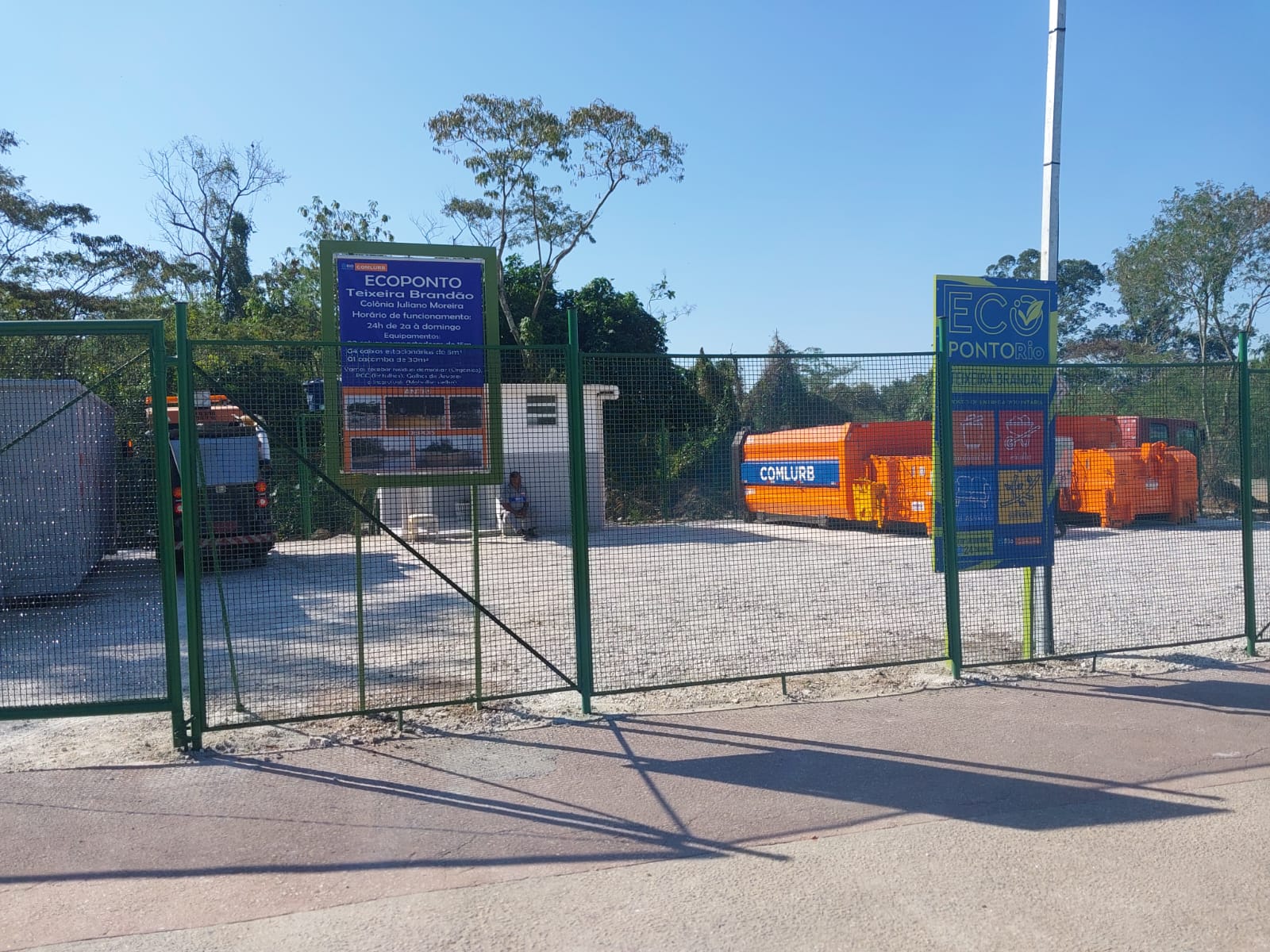 Comlurb inaugura nesta terça-feira o Ecoponto Teixeira Brandão, na Taquara - Prefeitura da Cidade do Rio de Janeiro