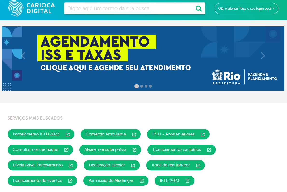Prefeitura faz alerta sobre sites falsos para emissão de boleto do IPTU - Prefeitura da Cidade do Rio de Janeiro