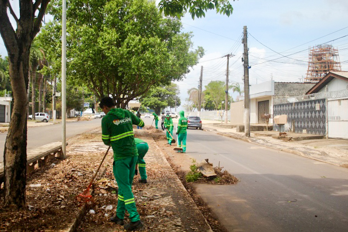 Prefeitura inicia semana com serviços de limpeza em vias da região Central e Sul de Macapá – Prefeitura Municipal de Macapá