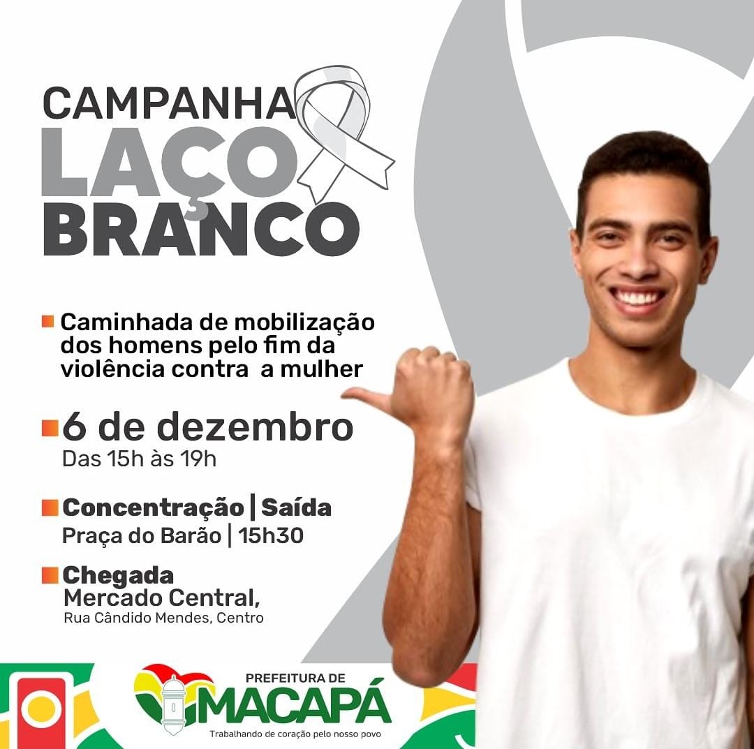 Prefeitura de Macapá promove caminhada pelo fim da violência contra mulher – Prefeitura Municipal de Macapá