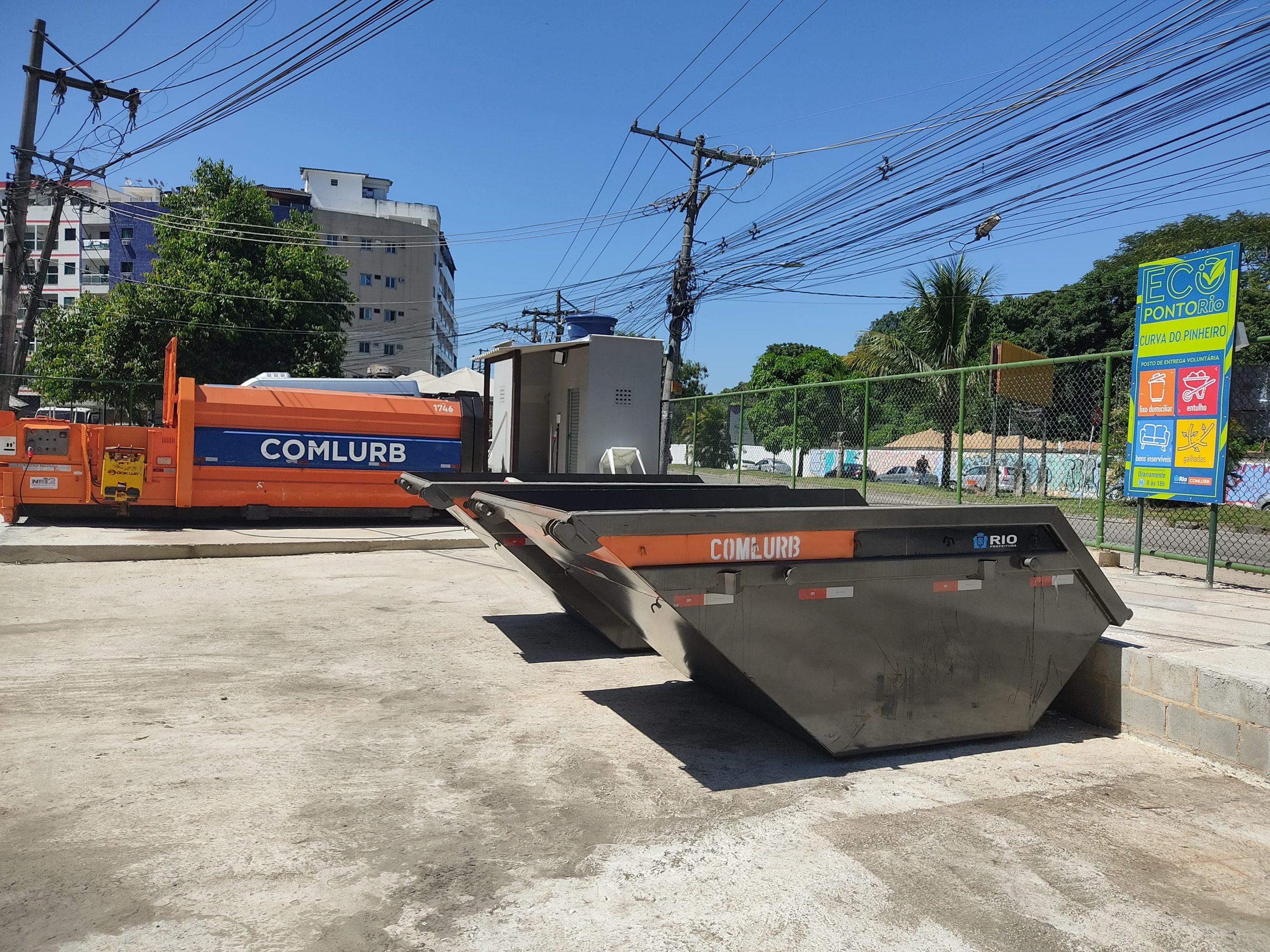 Zona Oeste recebe mais dois ecopontos da Comlurb - Prefeitura da Cidade do Rio de Janeiro
