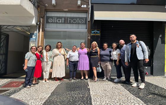 Governo federal conhece hotel social para acolhimento a mulheres trans