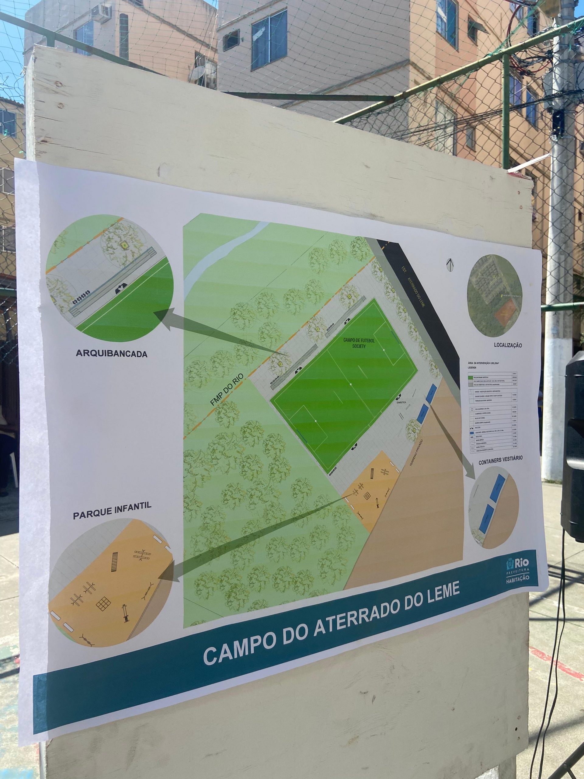 Prefeitura dá início à construção de campo de grama sintética para a Copa Minha Casa Minha Vida - Prefeitura da Cidade do Rio de Janeiro