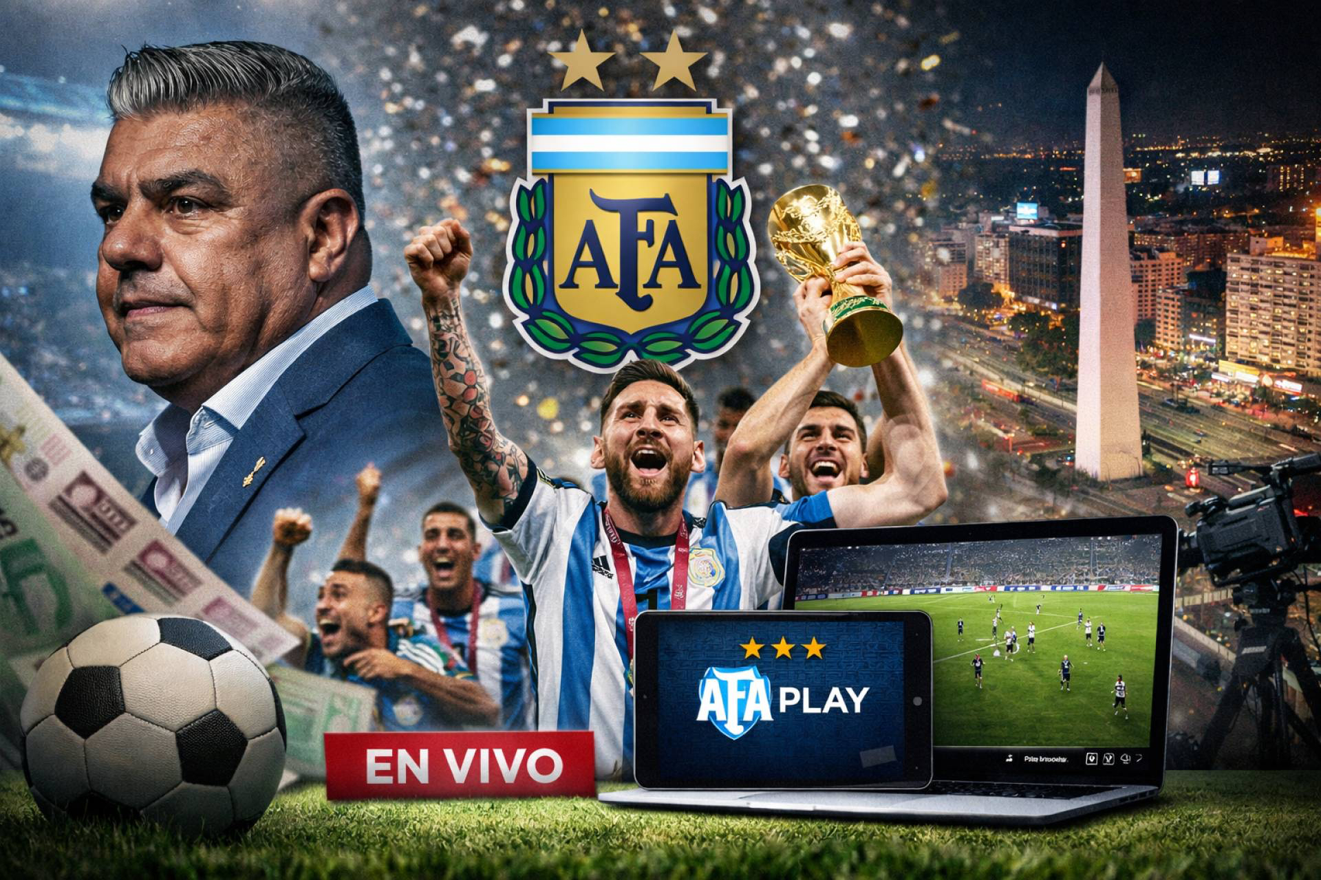 AFA Play e a mudança de poder no futebol argentino